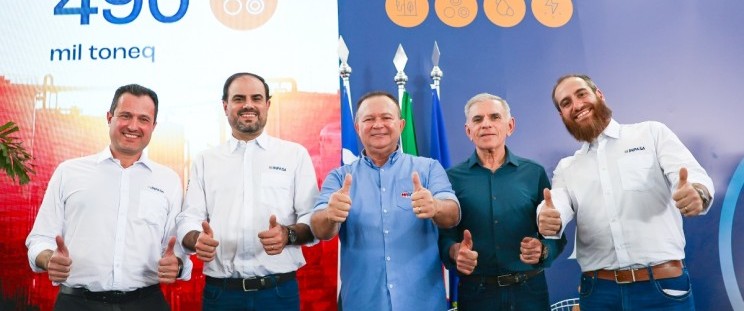 Brandão participa da inauguração de fábrica da Inpasa em Balsas