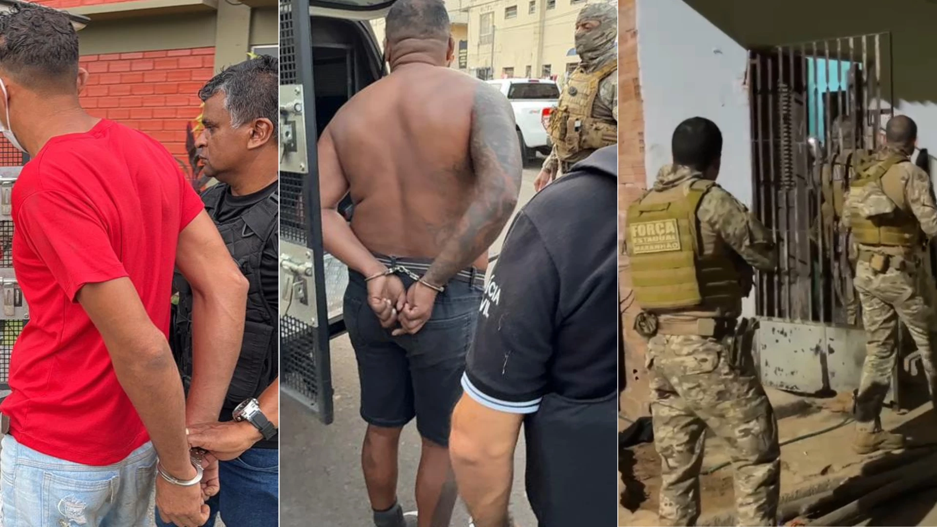 Dez presos em nova fase da Operação Captura em São Luís e Região do Munim